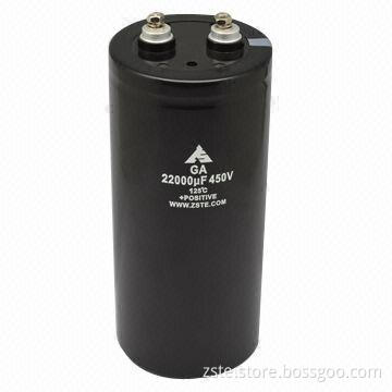 Aluminum Electrolytic Capacitor, Standard Screw Type, High-temperature and High-reliability